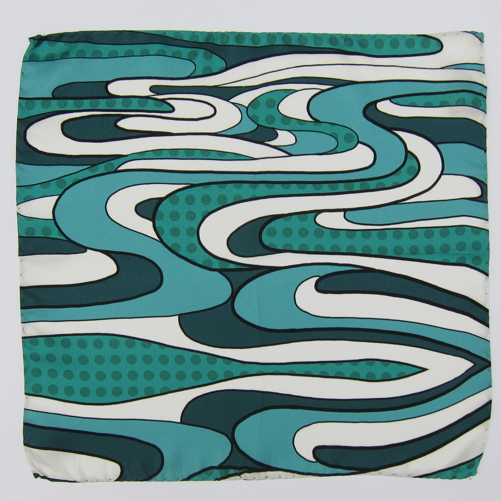 View Turquoise Sea pocket square